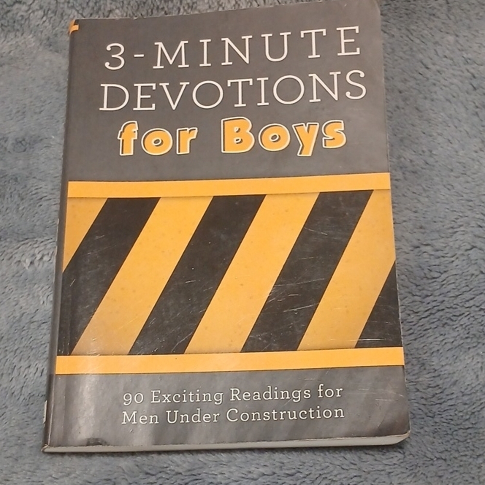 3-Minute Devotions for Boys Book